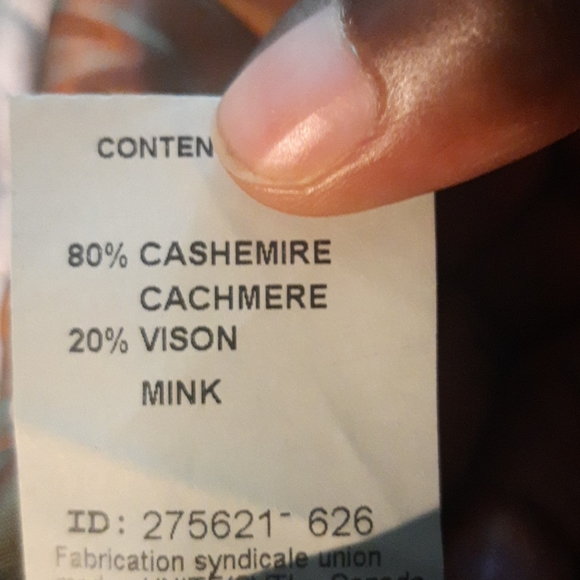 Brown, cashmere blazer - Picture 4 of 4